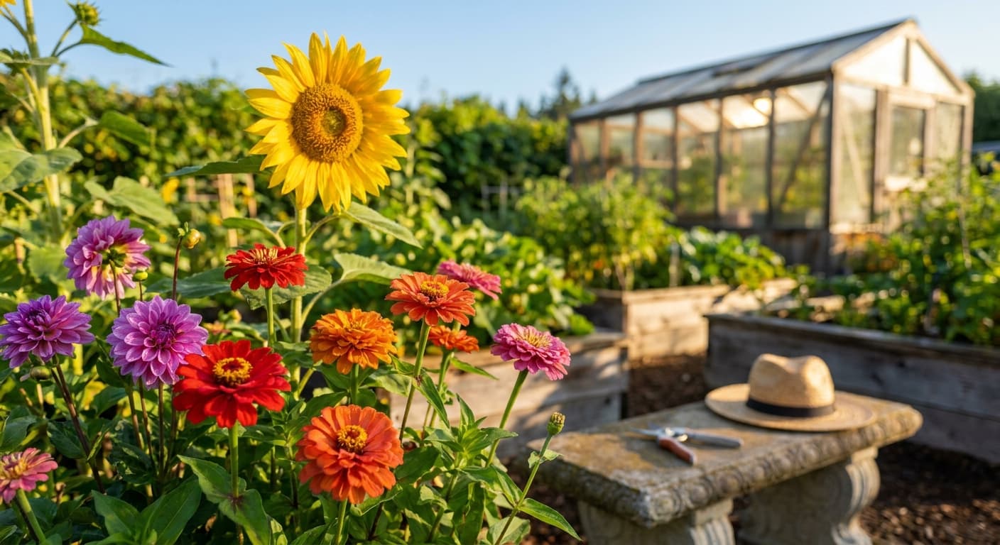 7 Best Cut Flower Garden Plants for Beginners