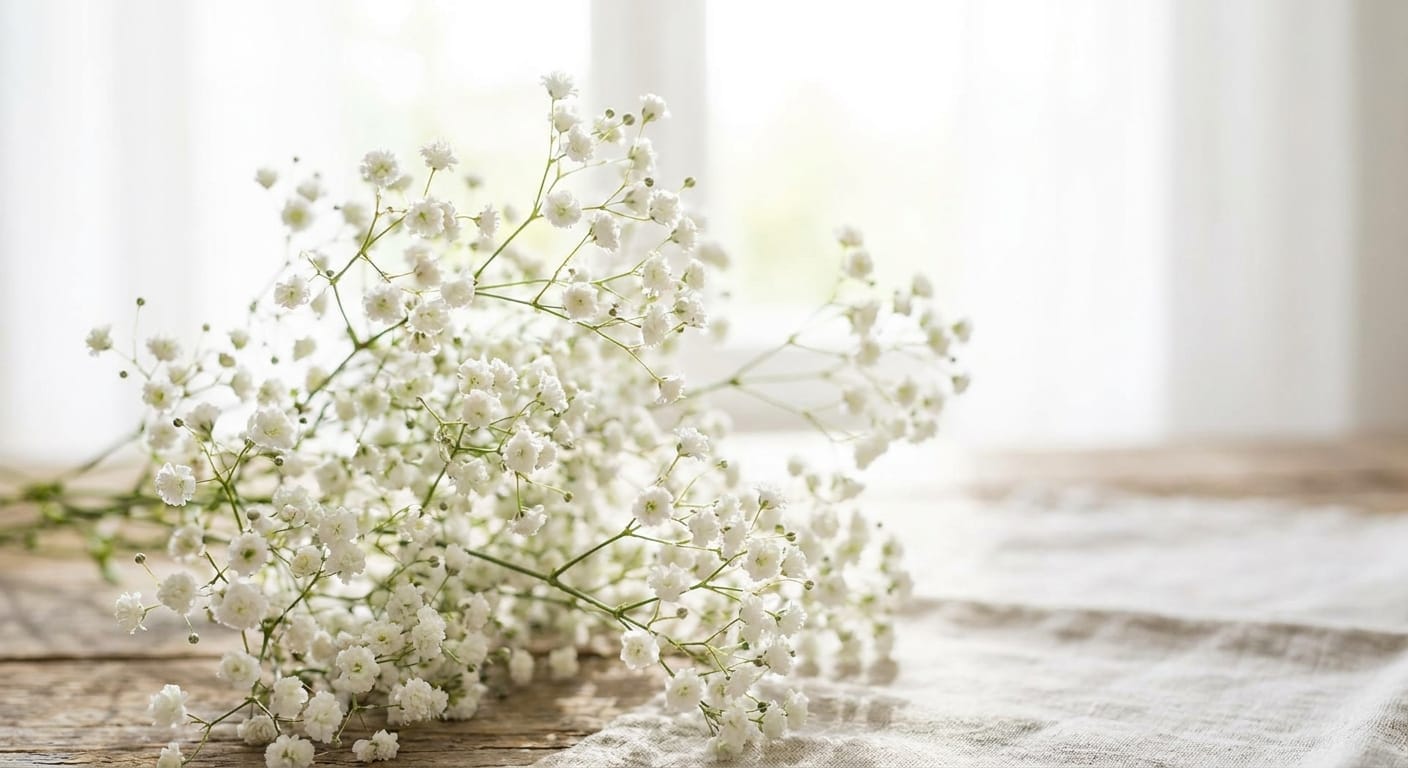 A lush, Victorian-style arrangement of assorted blooms including roses, lilies, and ivy in a vintage crystal vase, soft golden hour sunlight streaming through a window, rich textures, editorial style photography